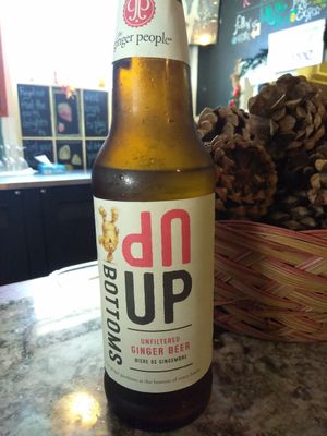 ginger beer at DellzVille in Charleston