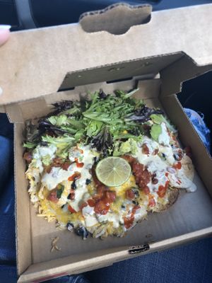 Vegan Nachos! at DellzVille in Charleston