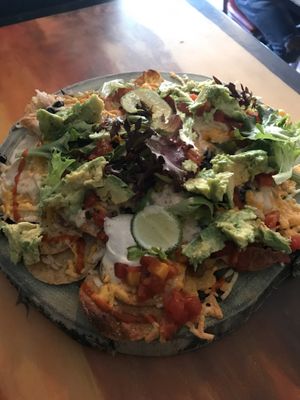 Vegan Nachos at DellzVille in Charleston