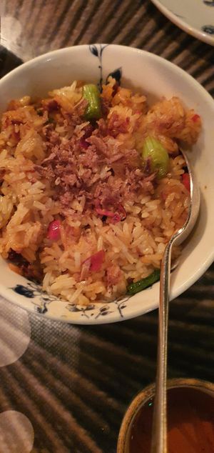 Fried rice at Ron Gastrobar Oriental in Amsterdam