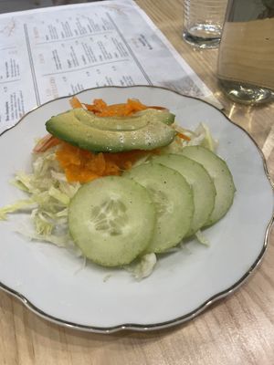 Menu of the day- salad  at El Veggie - Centro  in Arequipa