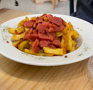 Veggie papas (without veggies?) 1/10  at El Veggie - Centro  in Arequipa