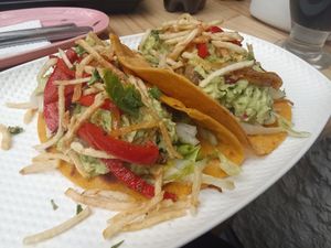 Chori taco at El Veggie - Centro  in Arequipa