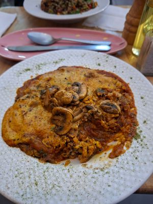 Quinoa lasagne at El Veggie - Centro  in Arequipa