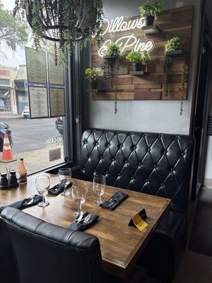 Simple and clean place  at Willows & Pine in Oakland