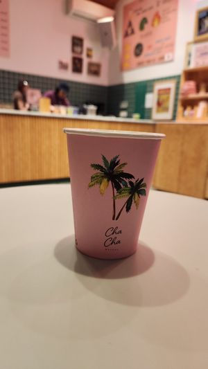 Matcha with oat milk at Cha Cha Matcha - NoMad in New York City