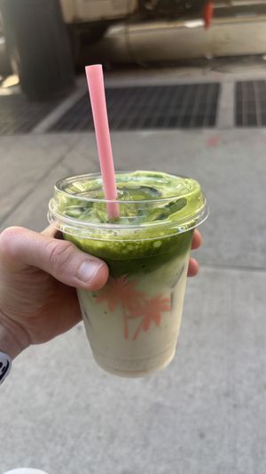 Almond milk matcha  at Cha Cha Matcha - NoMad in New York City