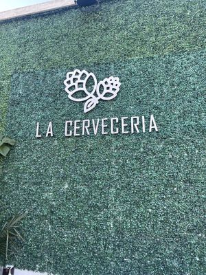 Beautiful outside area   at La Cerveceria   in Los Andes