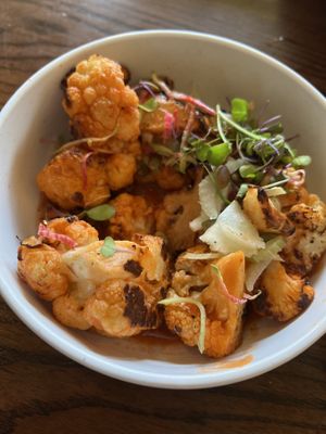 Buffalo cauliflower   at The Daily Kitchen & Bar in Richmond