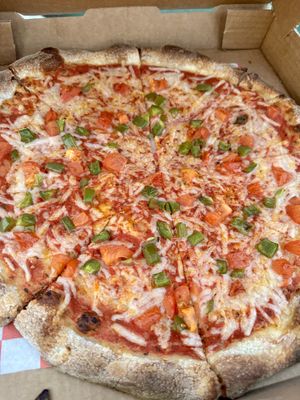 Vegan veggie pizzaa  at Pizzeria Don Luca in Wilmington