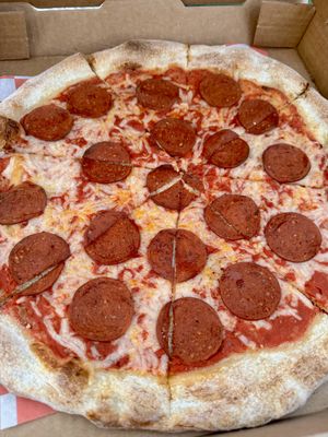 Vegan pepperoni   at Pizzeria Don Luca in Wilmington