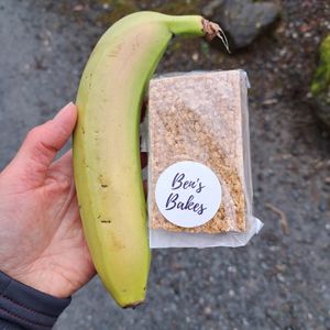 From Ben's Bake honesty box close to the hotel at The Clansman Bar Restaurant in Stirling