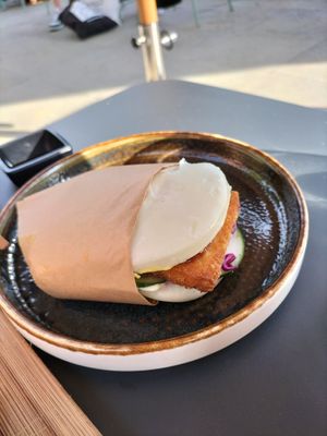 Tofu katsu bao bun at Vegan Sushi Bar - Arnhem in Arnhem