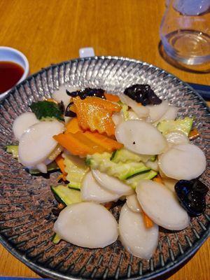 Gnocchi di riso con verdure at Haki in Crema