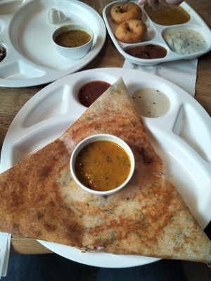 Dosa at Munch Cafe in Leeds