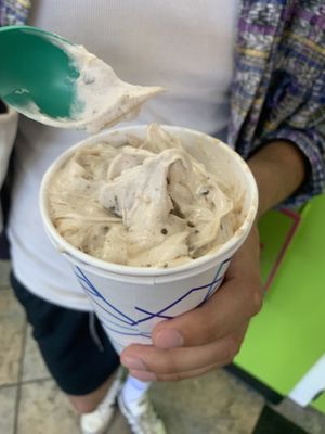 “Snickers” “blizzard"  at Runaway Cow in Chicago