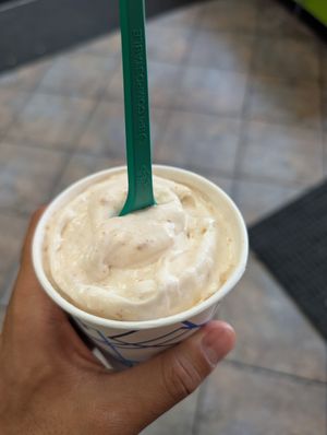 Caramel snowstorm at Runaway Cow in Chicago