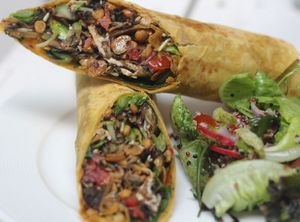 TLS wrap at Food4Thought - East in Chiang Mai