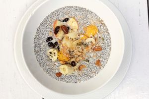 Chia Pudding at Food4Thought - East in Chiang Mai