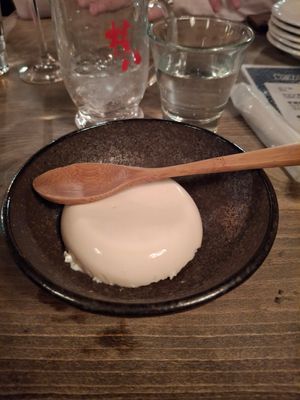 Soft tofu at Gonpachi Odaiba - 権八 お台場 in Tokyo
