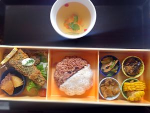 that day's lunch set at Shojin Cafe Foi - Shintouri in Wakayama