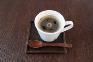Caffeine free coffee at Shojin Cafe Fuoi. at Shojin Cafe Foi - Shintouri in Wakayama