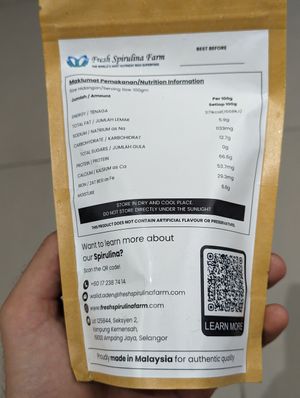  at Fresh Spirulina Farm Sdn Bhd in Ampang