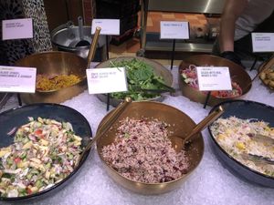 vegan salades  at Efteling - Kashba Restaurant in Kaatsheuvel