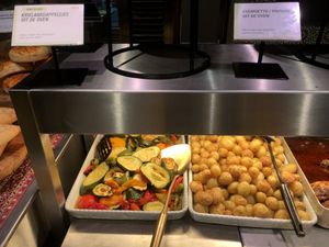 warme salade  at Efteling - Kashba Restaurant in Kaatsheuvel