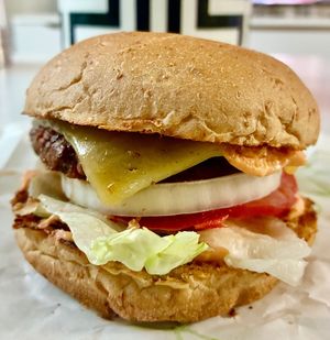 Cheeseburger  at Krave - Motor City in Dubai