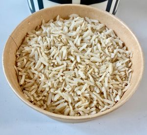 Brown rice at Krave - Motor City in Dubai