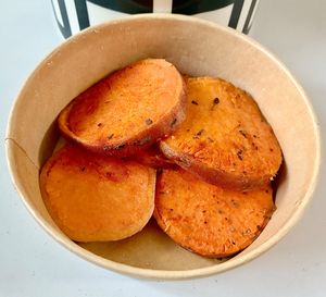 Roasted sweet potato  at Krave - Motor City in Dubai