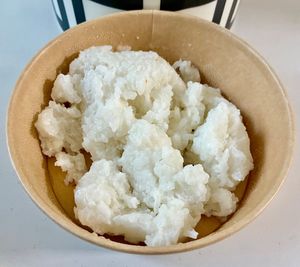 Coconut rice at Krave - Motor City in Dubai