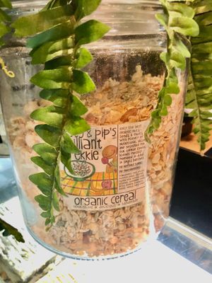 Organic cereal at The Lime Tree Cafe - Motor City  in Dubai