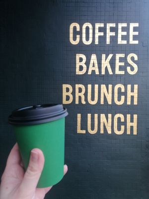 Chai latte at Kollective Coffee & Kitchen in Sheffield