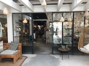 Exceptional design at the entrance  at Comptoir 102 in Dubai