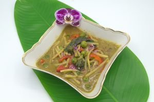 Green Curry Vegetables at Sweety Siam in Bad Aibling