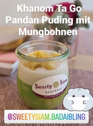 Khanom To Go - Pananleave Pudding at Sweety Siam in Bad Aibling