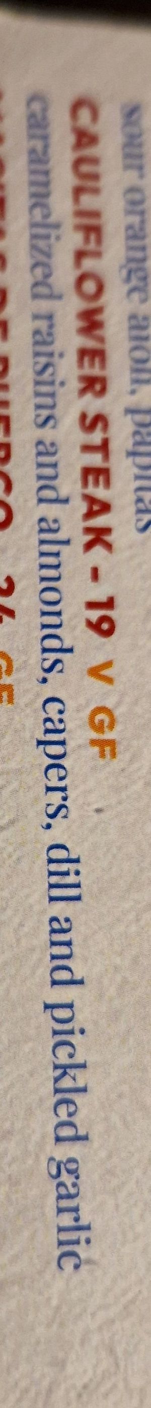 1 Vegan item at Cafe La Trova in Miami