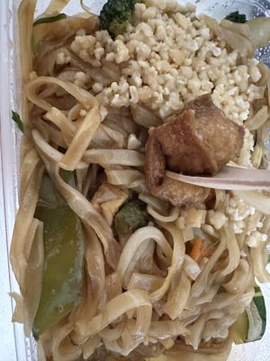 Pad Thai with tofu   at Thaigga in Wagga Wagga