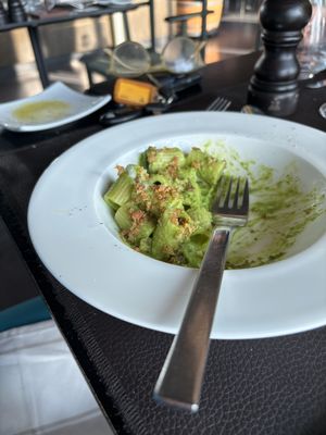 Love peas pasta were one of the lovely things we tasted  at Tramonto in Copenhagen