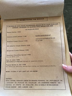 Menu   at Nuturella in Koh Phangan