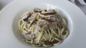 Spirali Carbonara at The Wala Room in Torremolinos