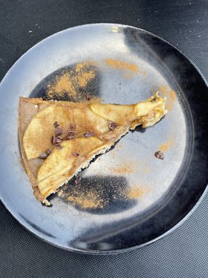 The best vegan apple pie!!  #Veganuary at The Wala Room in Torremolinos