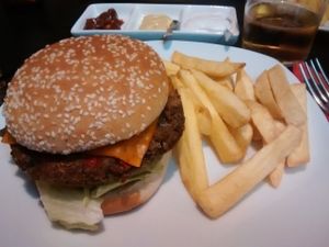 Mexican burger at The Wala Room in Torremolinos