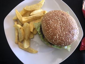Burger  at The Wala Room in Torremolinos
