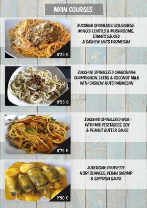 Main Courses at The Wala Room in Torremolinos