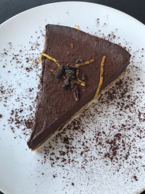 tarta de chocolate y naranja  at The Wala Room in Torremolinos