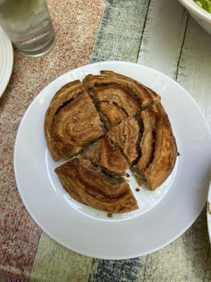 Tahinopita  at Coffee Yard Cafe-Restaurant in Lefkara