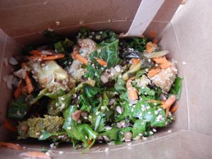 miso-veg bowl at The Spotless Leopard - Food Van in Bristol